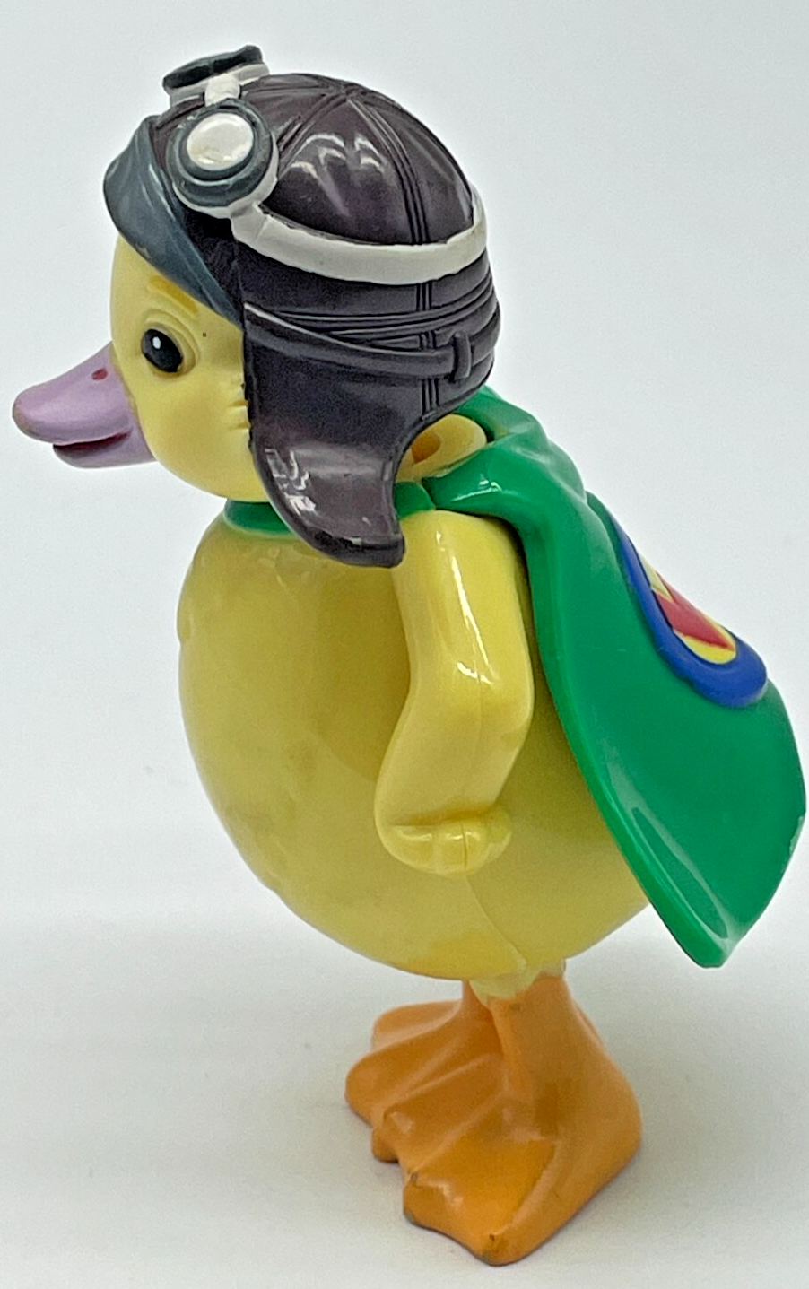 Wonder Pets Ming Ming Duck Bobble Head Figure 3.75" Mattel 2007 Cape Helmet