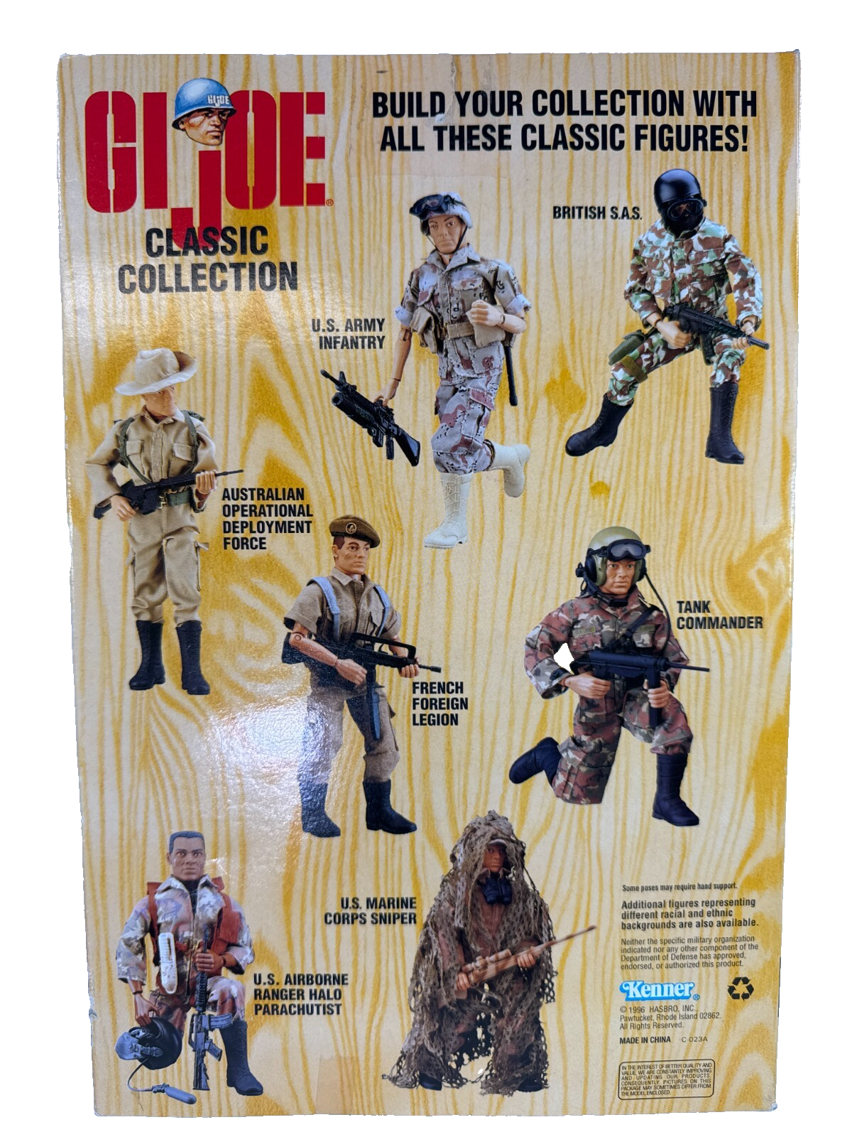 1996 GI Joe French Foreign Legion 12” Classic Collection Figure Hasbro MIB