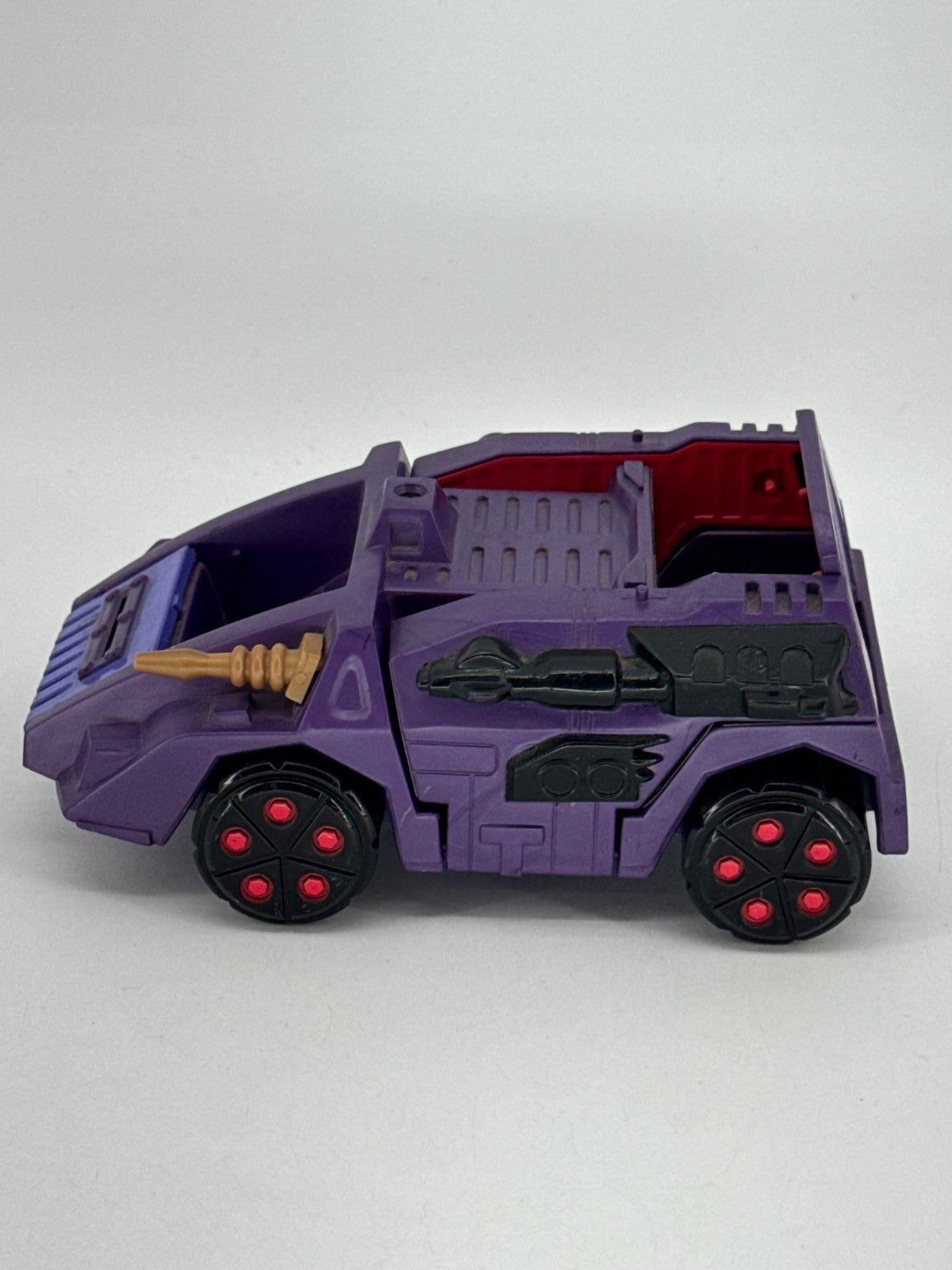 1993 Galoob Zbots D-Mobilize Vehicle Purple Military Combat Tank Toy Vintage