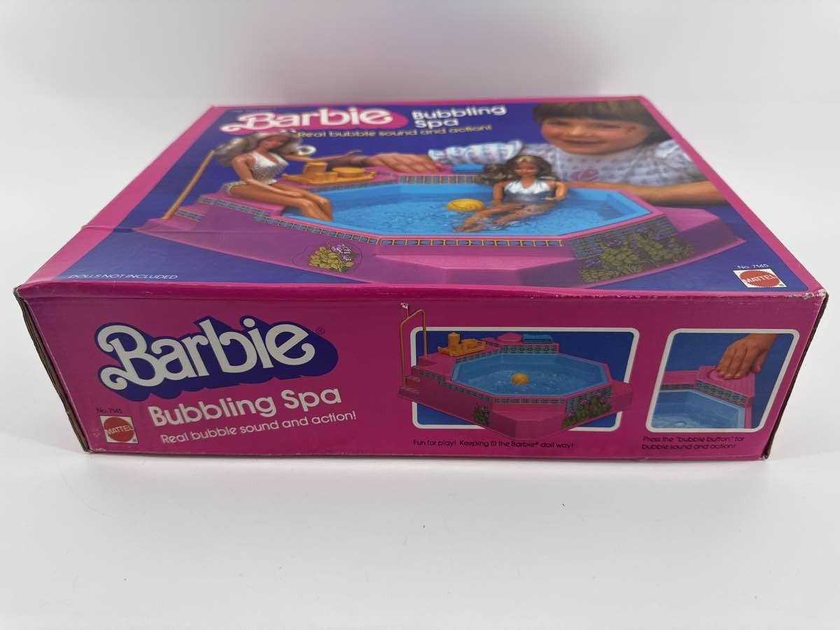Barbie Bubbling Spa Hot Tub 1983 Mattel #7145 W/ Box