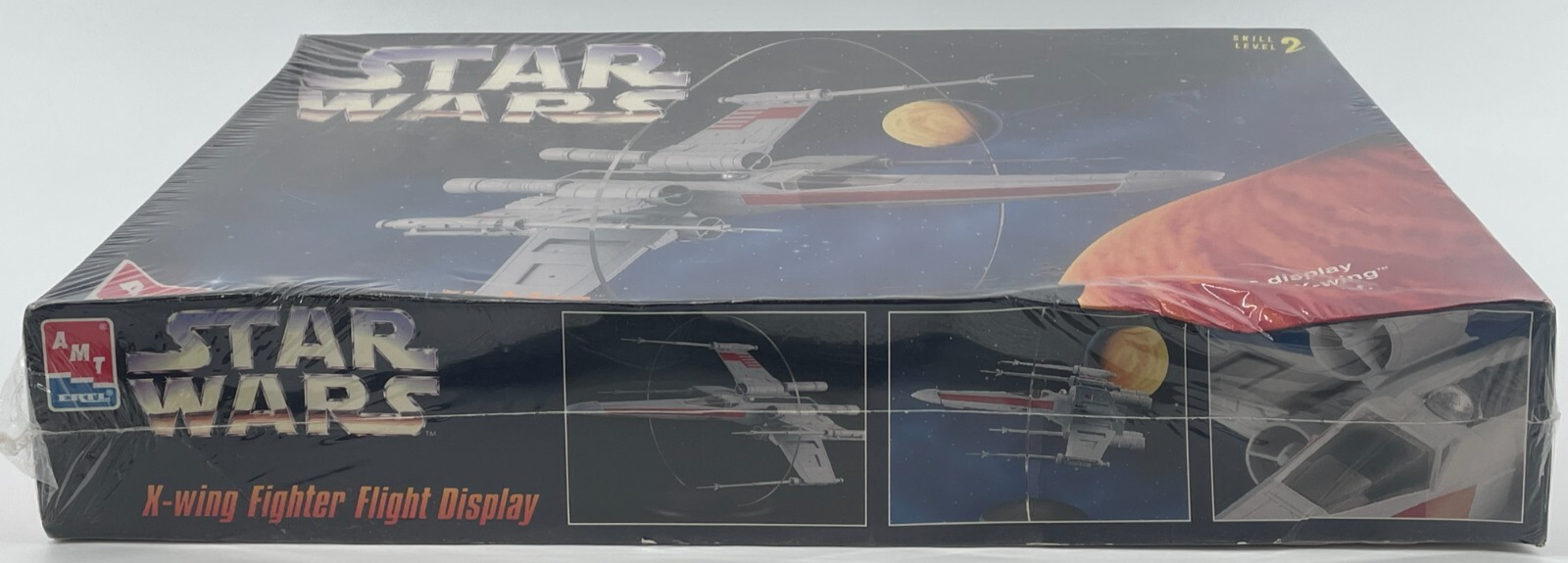 Star Wars X-Wing Fighter Flight Display AMT ERTL Model Kit 8788 SEALED