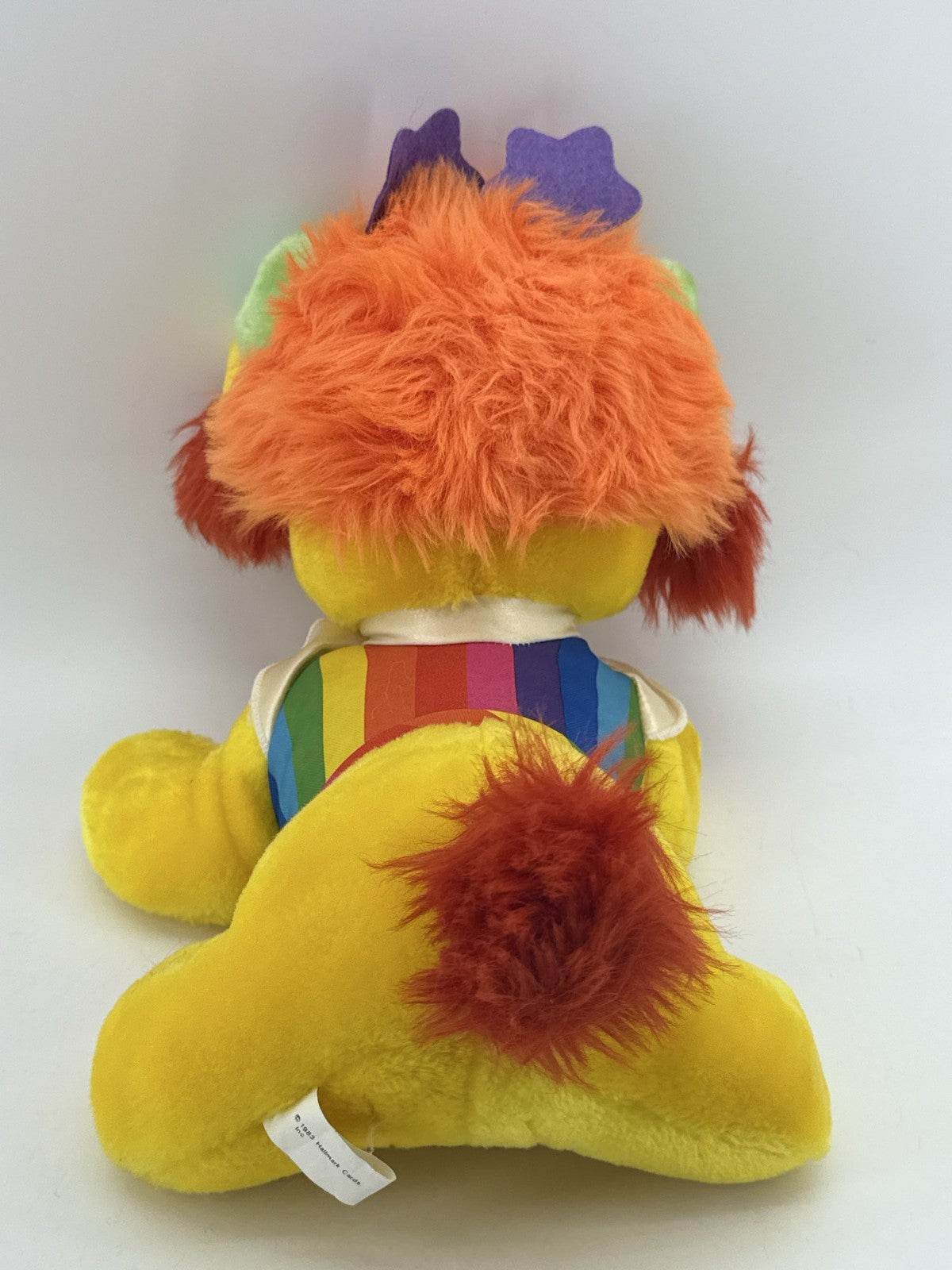 1983 Hallmark Rainbow Brite Puppy Brite Plush Dog