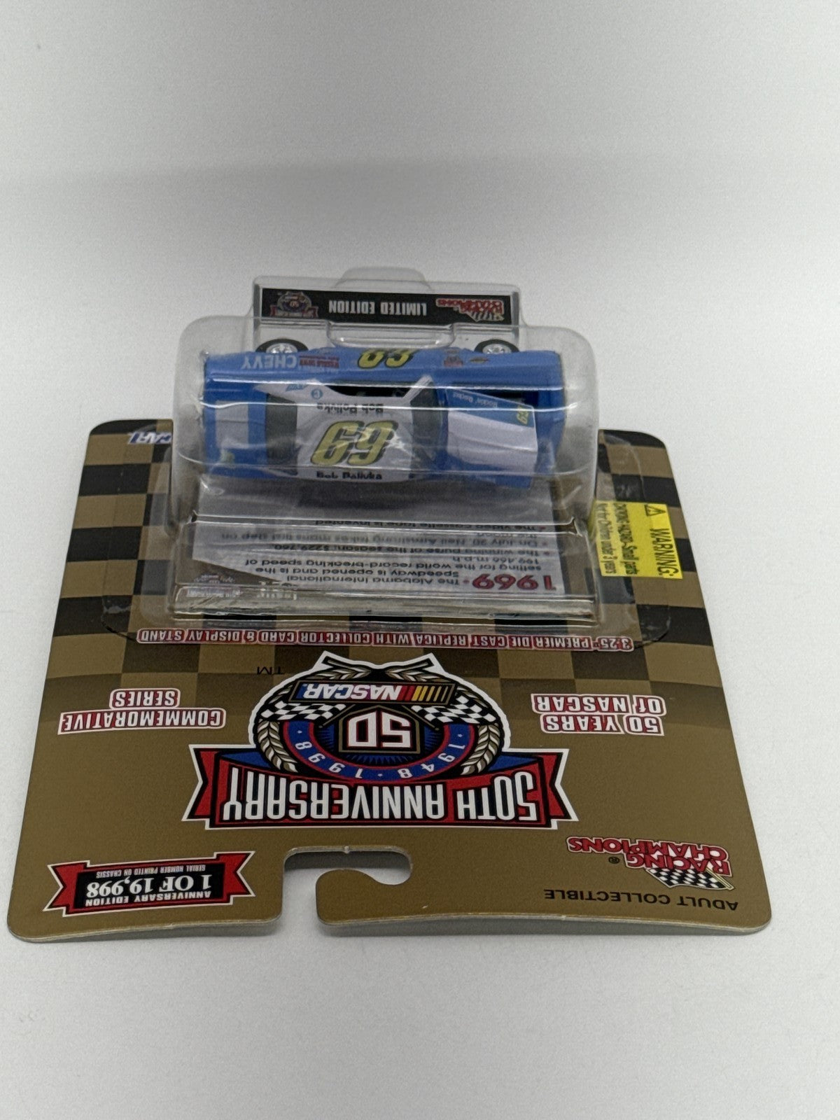 1969 NASCAR Racing Champions 50th Anniv. Chevy Diecast Issue #21