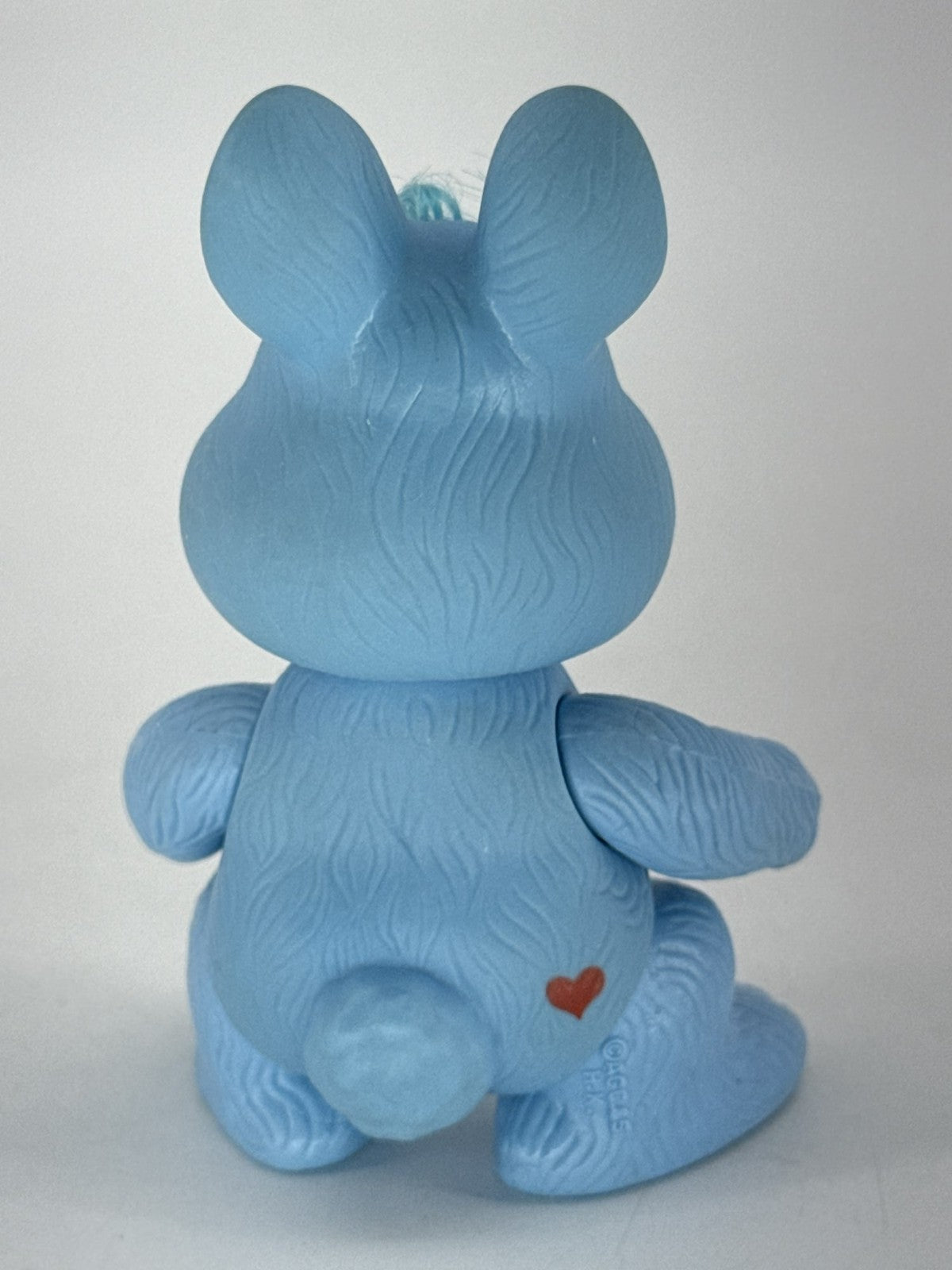 1985 Kenner Care Bear Swift Heart Rabbit Blue Figure
