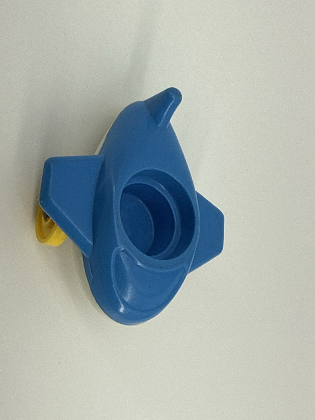 1980 Fisher-Price Little People Blue Yellow Jet Airplane #933