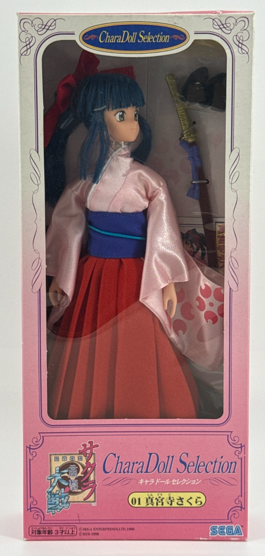 1996 SEGA Sakura Wars Shinguuji Sakura CharaDoll Anime Figure Japan MOC Collecto