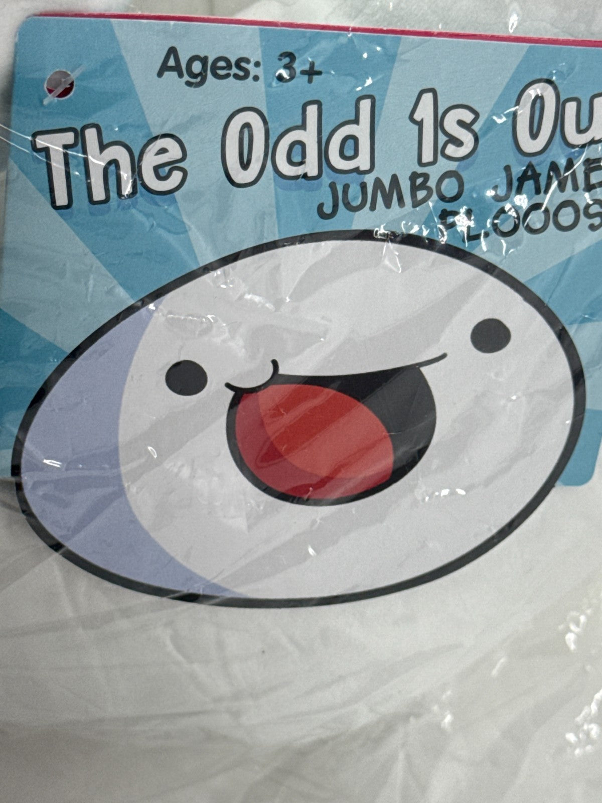 The Odd 1s Out Jumbo James Plooosh Plush 36" UCC Distributing Stuffed Toy NEW