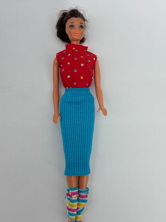 Vintage Barbie Doll Lot 3 Mattel 1966 1987 Hasbro 80s 90s Clothes Accessories