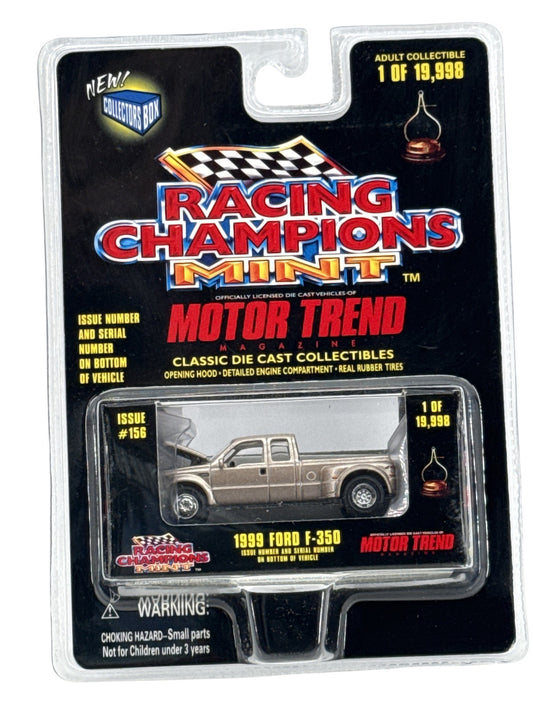 Racing Champions Mint 1999 Ford F-350 Die Cast Truck Motor Trend 1:64 New Rare