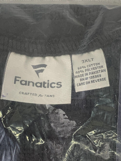 Miami Dolphins Shirt Mens 3XLT Black NFL Football Fanatics Thermal Long Sleeve