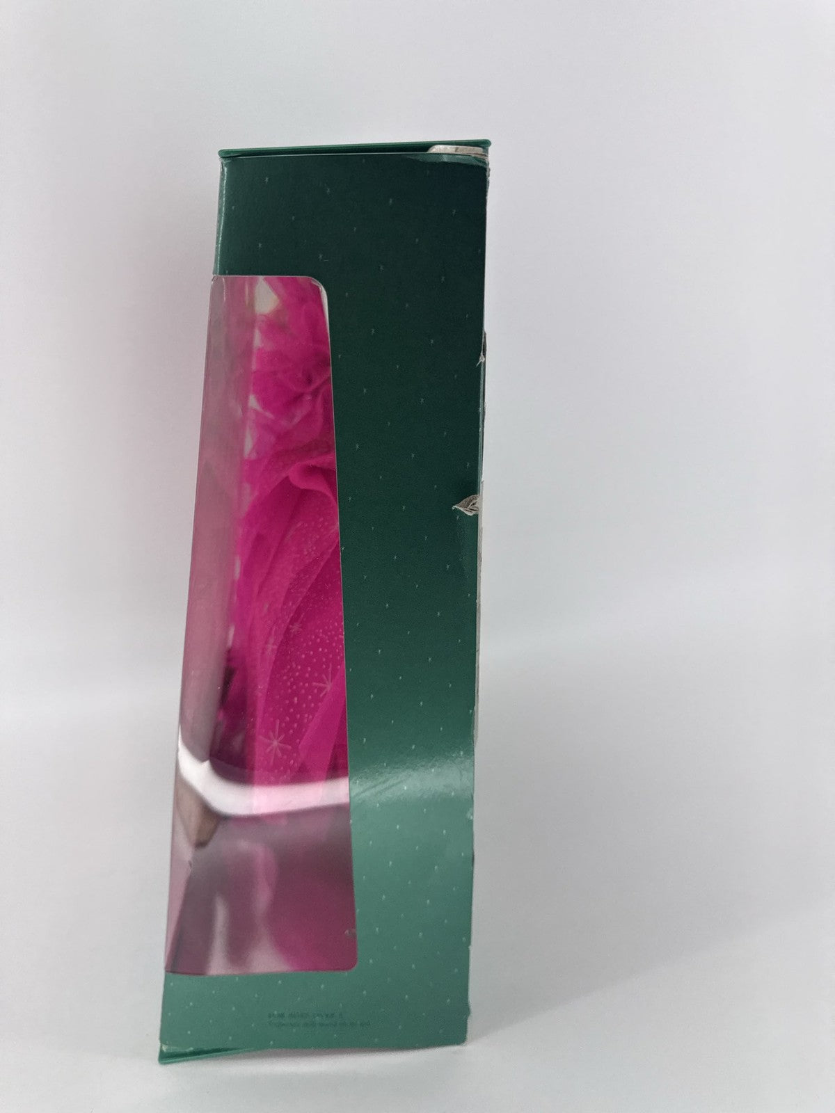 1990 Barbie Holiday Special Edition Doll Pink Dress Mattel Ornament