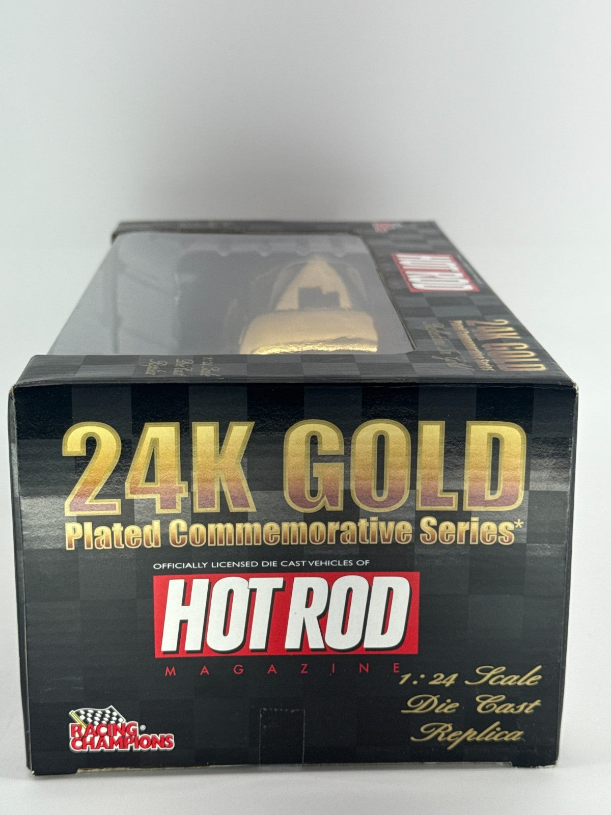 Racing Champions 1:24 24K Gold Plated ‘41 Willys Coupe– HOT ROD Magazine Limited