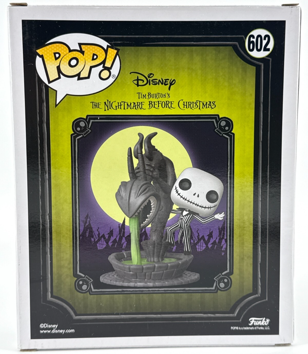Funko Pop 602 Jack Skellington in Fountain GITD BoxLunch Vaulted NBX Exclusive