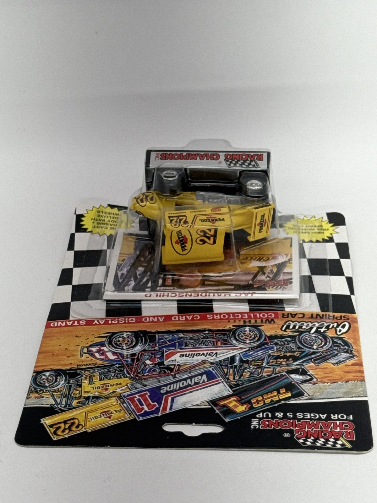 Racing Champions Outlaw Sprint Car Jac Haudenschild #22 Pennzoil 1/64 Diecast
