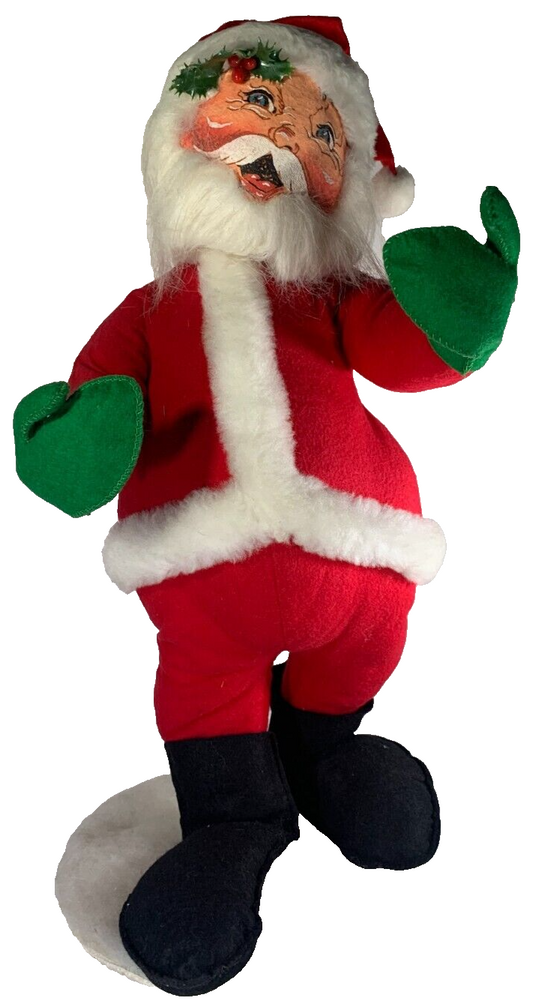 1994 Annalee 18" Santa Claus Doll – Vintage Christmas Decor