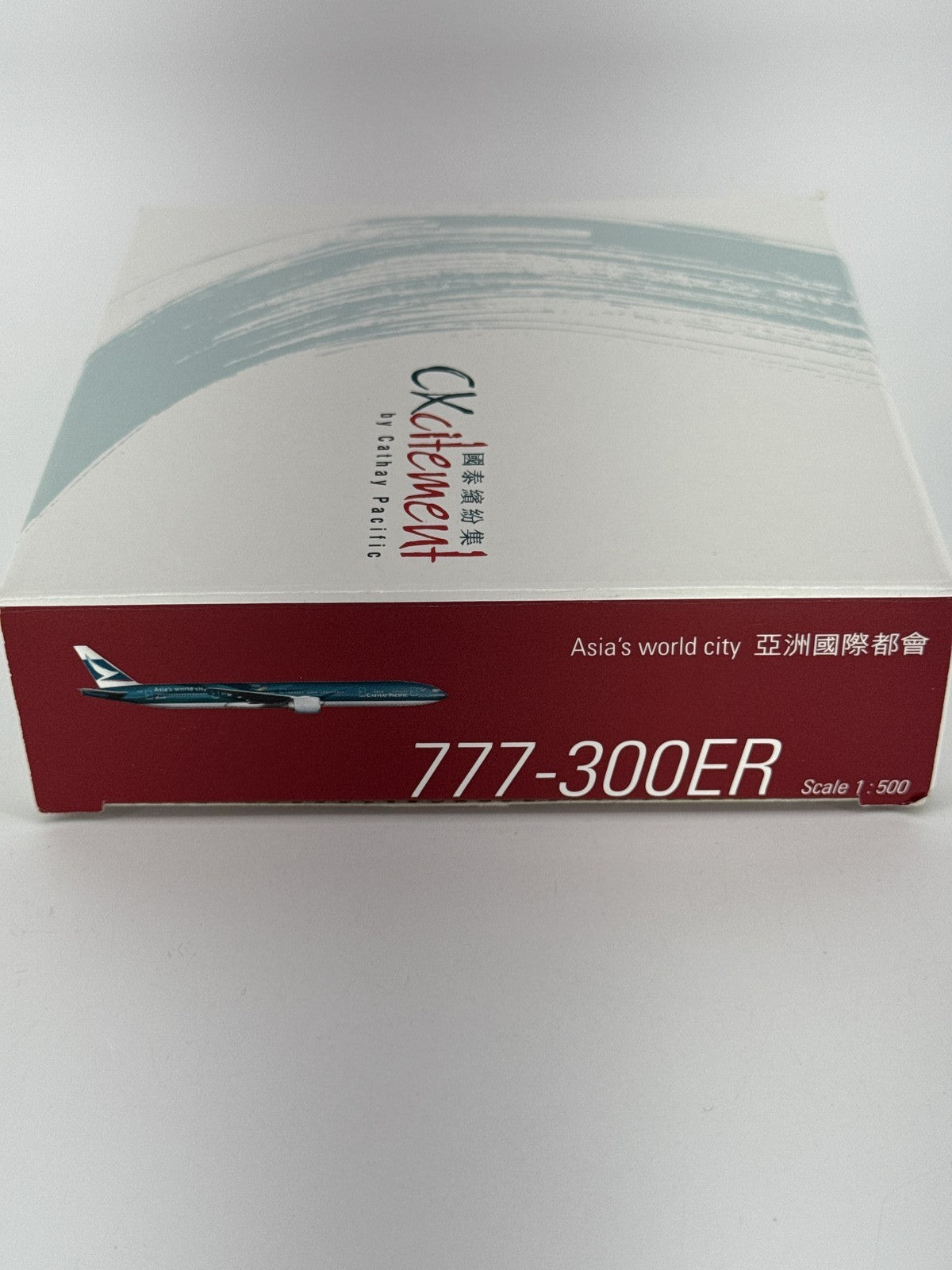 Cathay Pacific CXcitement Airplane Model Asia's World City Boeing 777-300ER 
