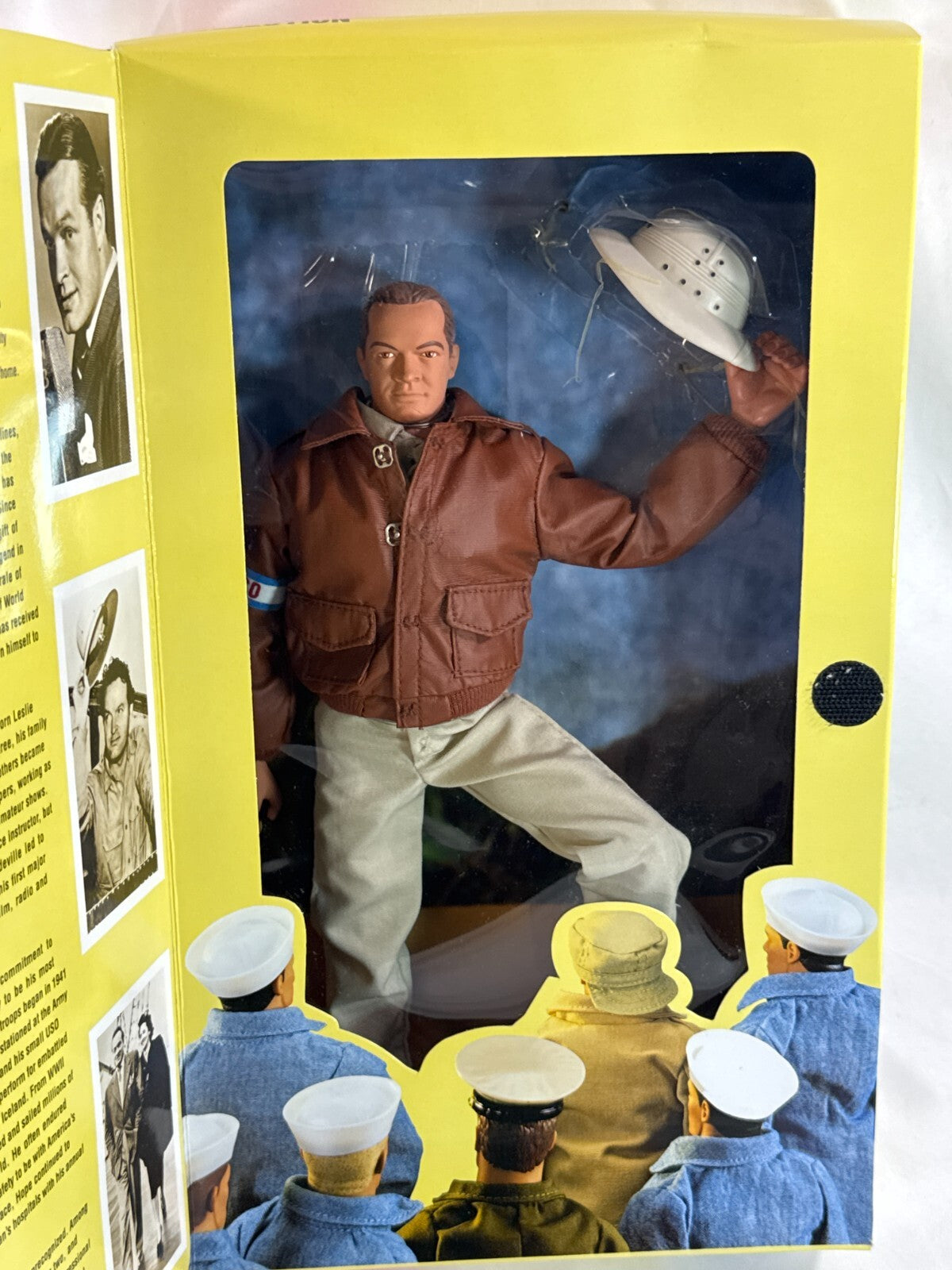 GI Joe Classic Collection Bob Hope Hollywood Heroes 12" NIB Hasbro 1998 Sealed
