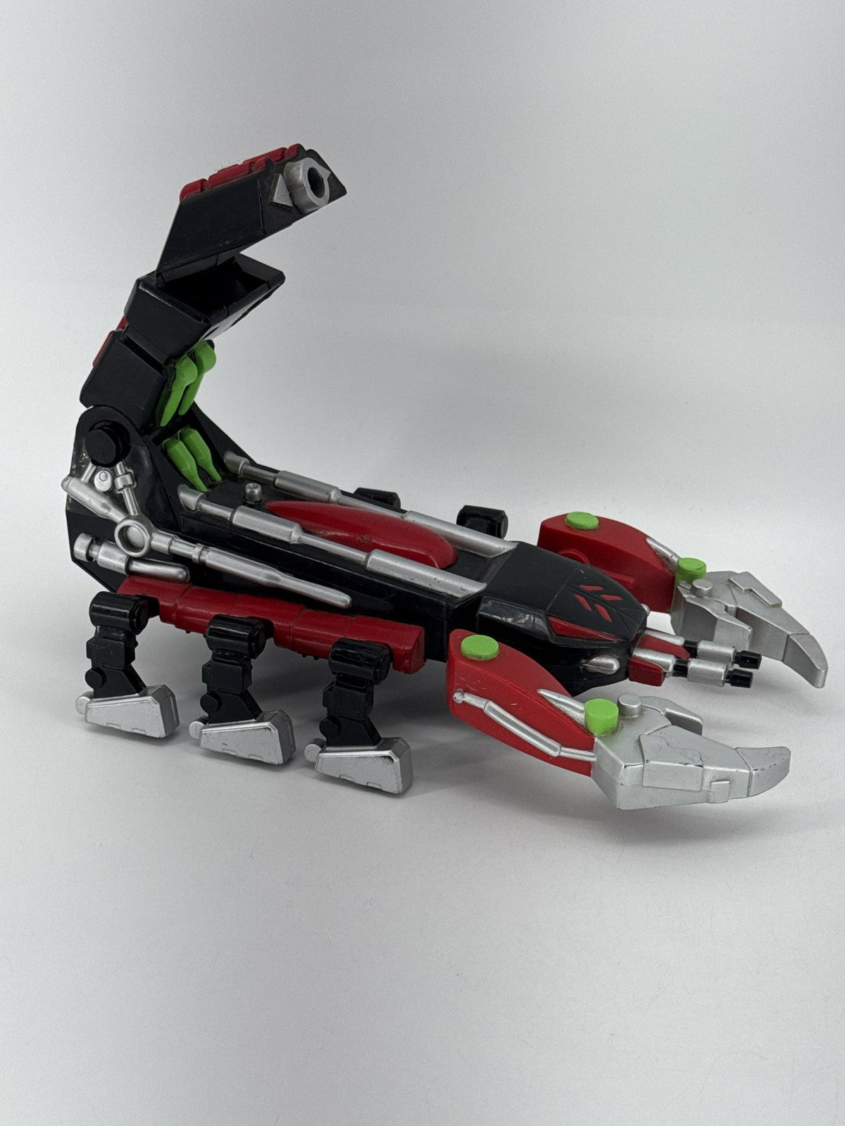 VTG 1994 Marvel Spider-Man Scorpion Tri-Slayer Vehicle Toy Biz Red Green