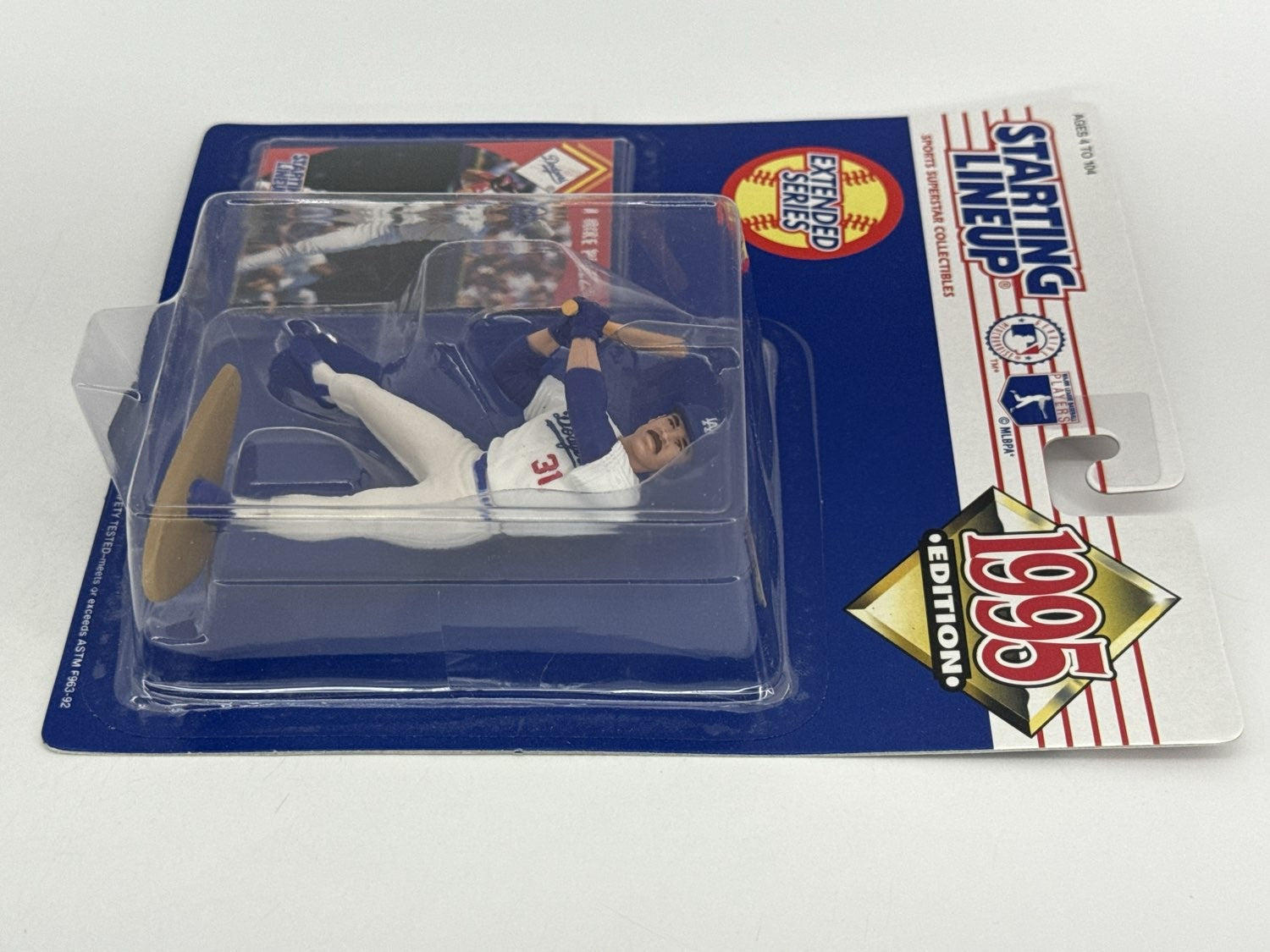1995 Starting Lineup Extended Mike Piazza LA Dodgers Baseball Figure #31