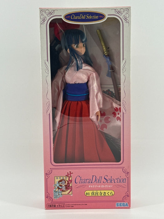 Vintage Sakura Wars Sega CharaDoll Sakura Shinguuji 1996 Anime Figure Japan NIB
