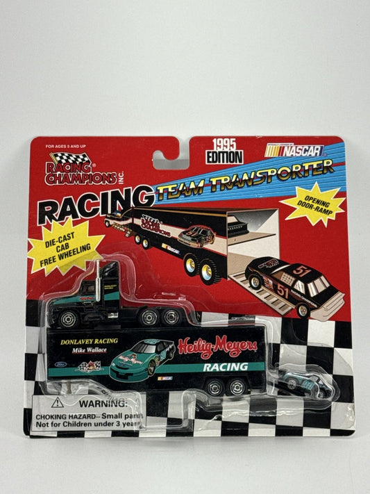 1995 Racing Champions NASCAR Mike Wallace #90 Heilig-Meyers Team Transporter