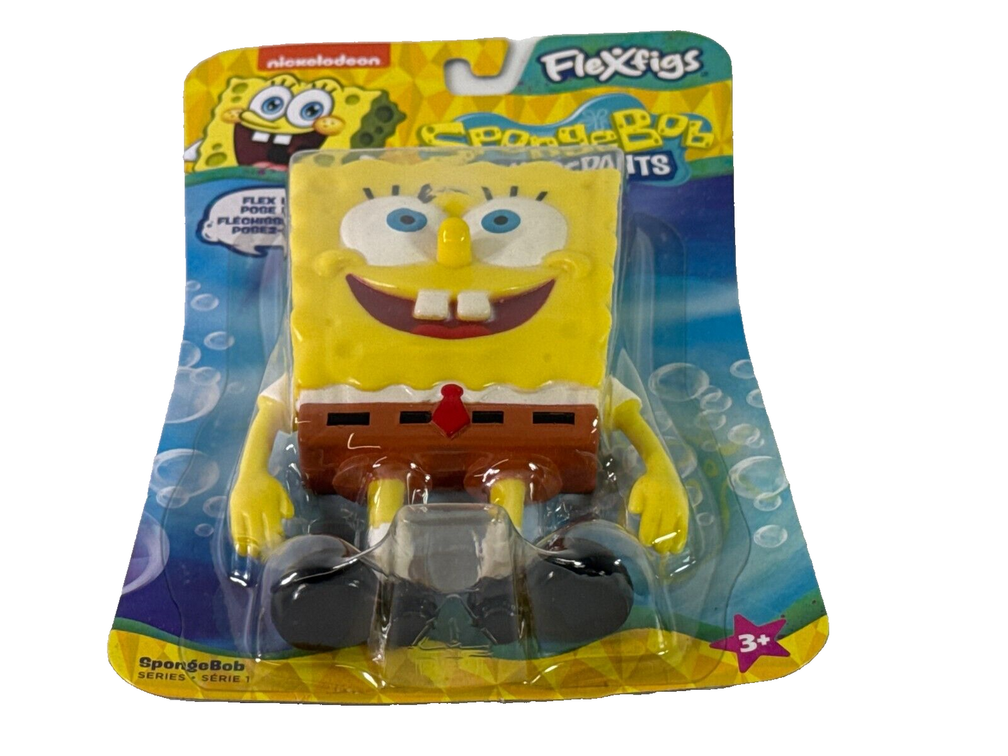 FlexFigs SpongeBob SquarePants Series 1 5" Bendable Poseable Figure TCG 55215