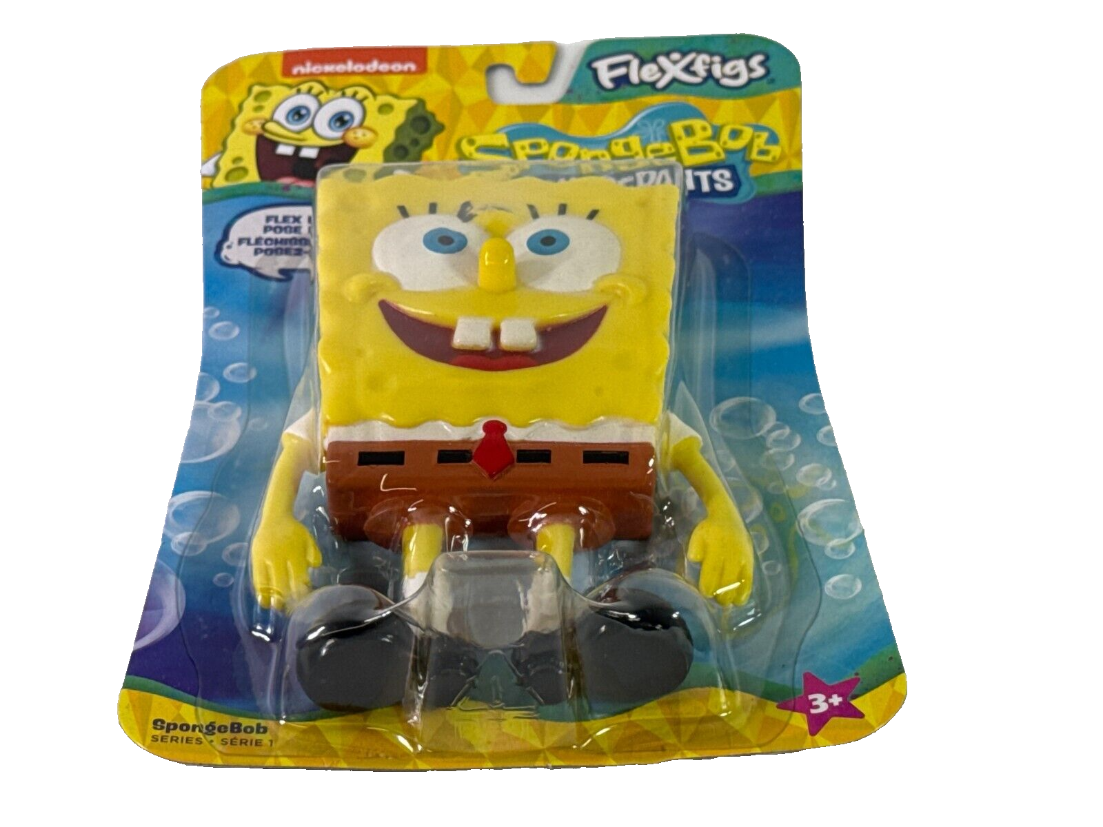 FlexFigs SpongeBob SquarePants Series 1 5" Bendable Poseable Figure TCG 55215