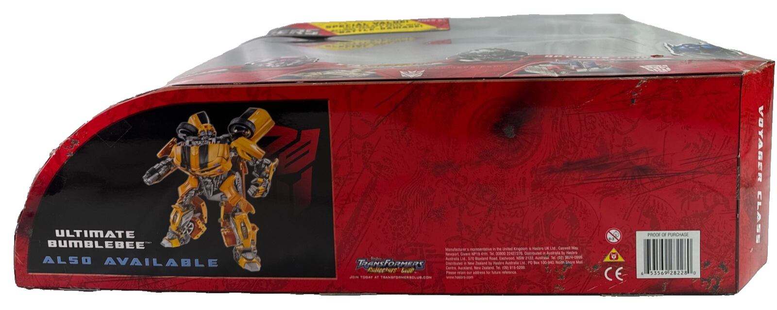 Transformers 2007 3-Pack Starscream Arcee Optimus Prime Battle Damage MIB