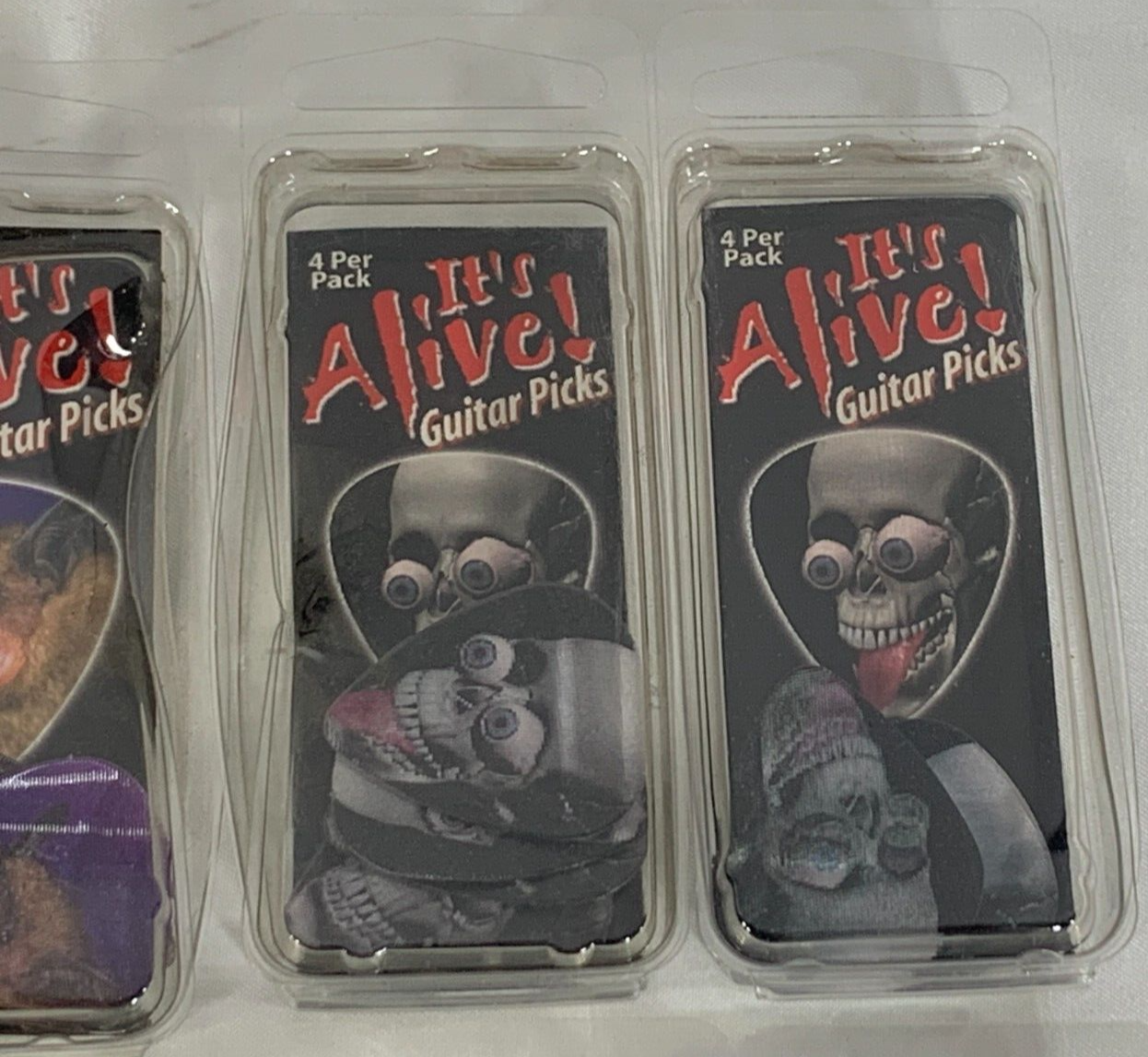Hot Picks It’s Alive Guitar Picks Lot of 15 Packs Horror Theme 60 Total Medium
