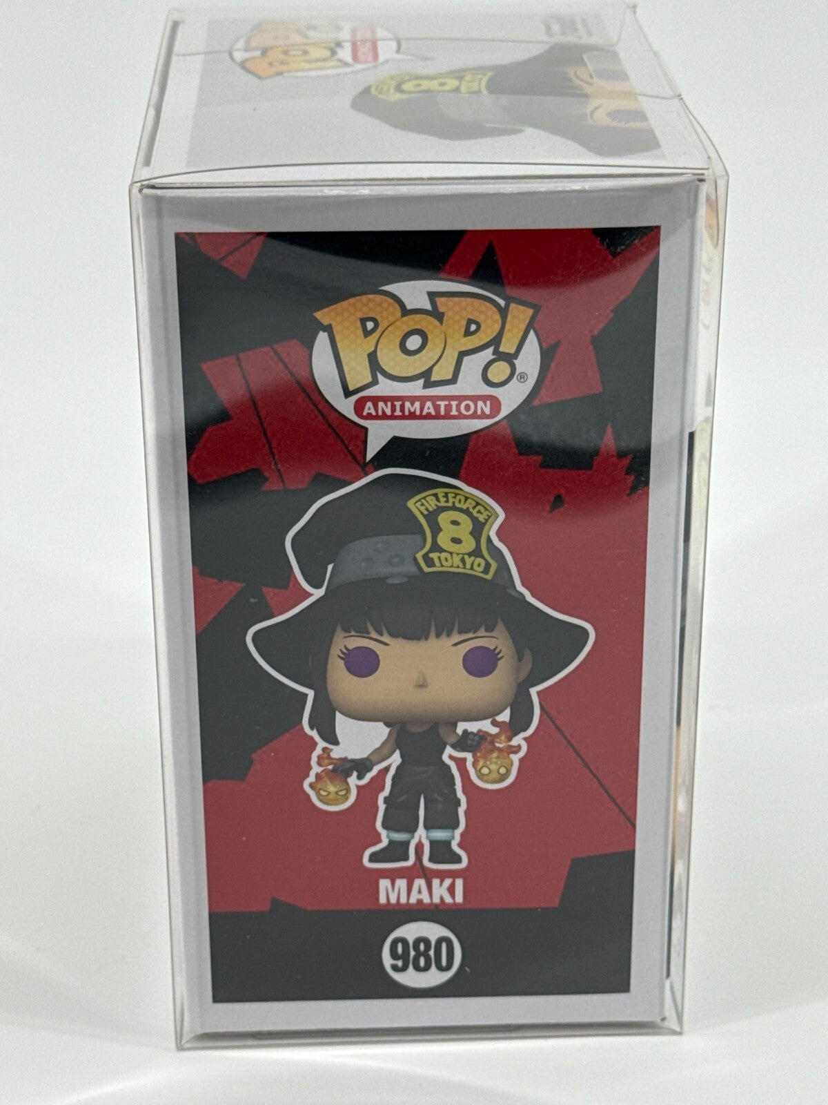 Funko Pop Fire Force Lot of 3 Set #978 980 981 Arthur Maki Shinra Vinyl Figures