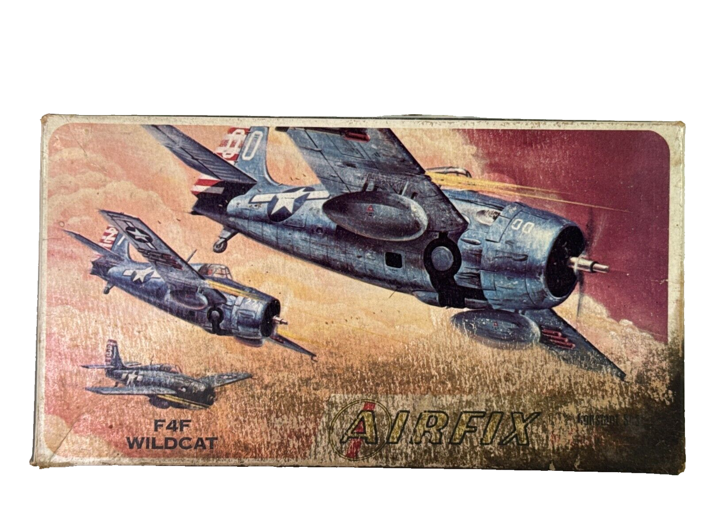 1/72 WWII Fighter Plane Model Kit Series No. 1203-50 Vintage Sealed Complete