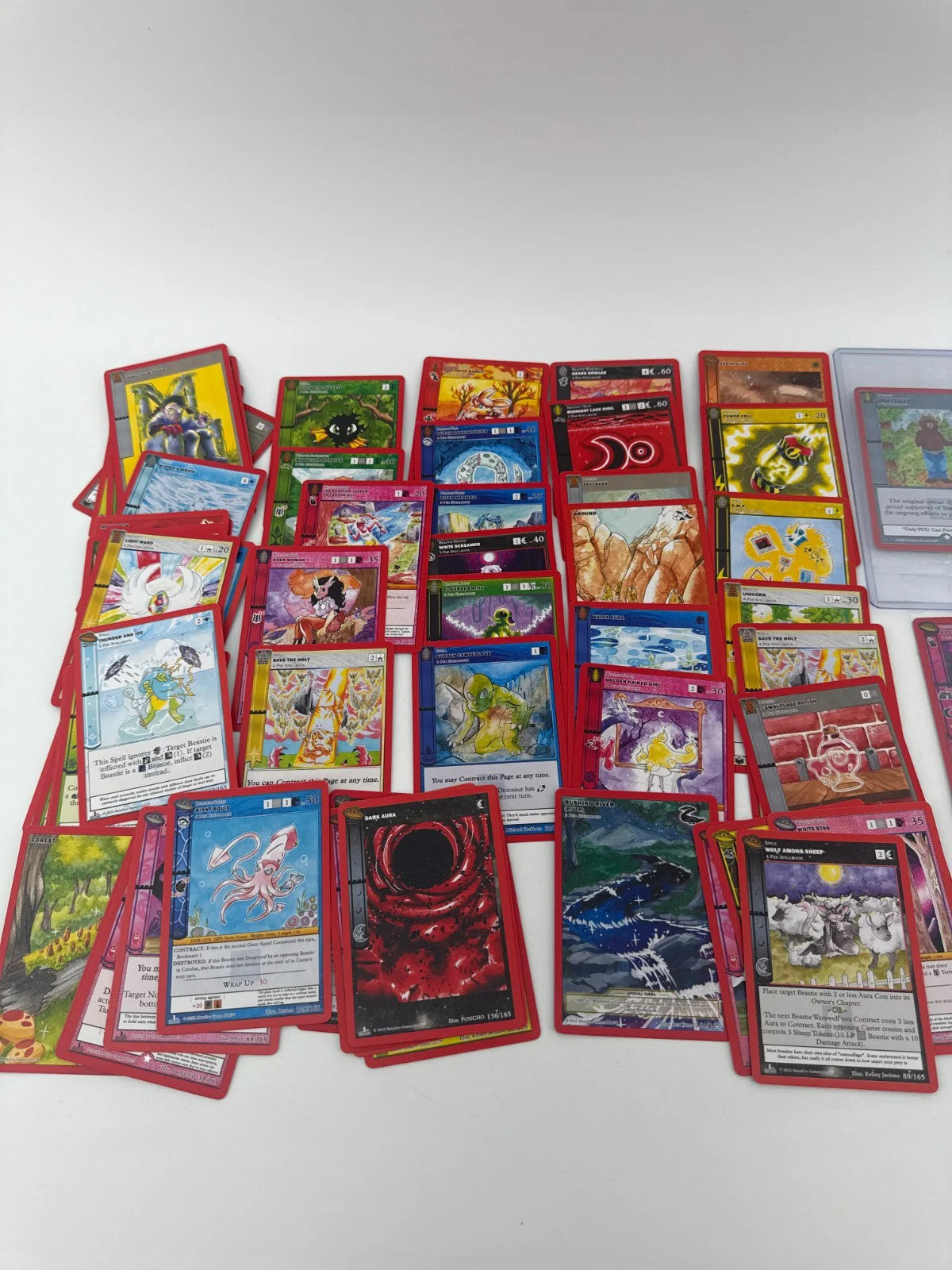 50x 2025 Metazoo Trading Card Game Lot Basic Holo RH Rare Holographic TCG