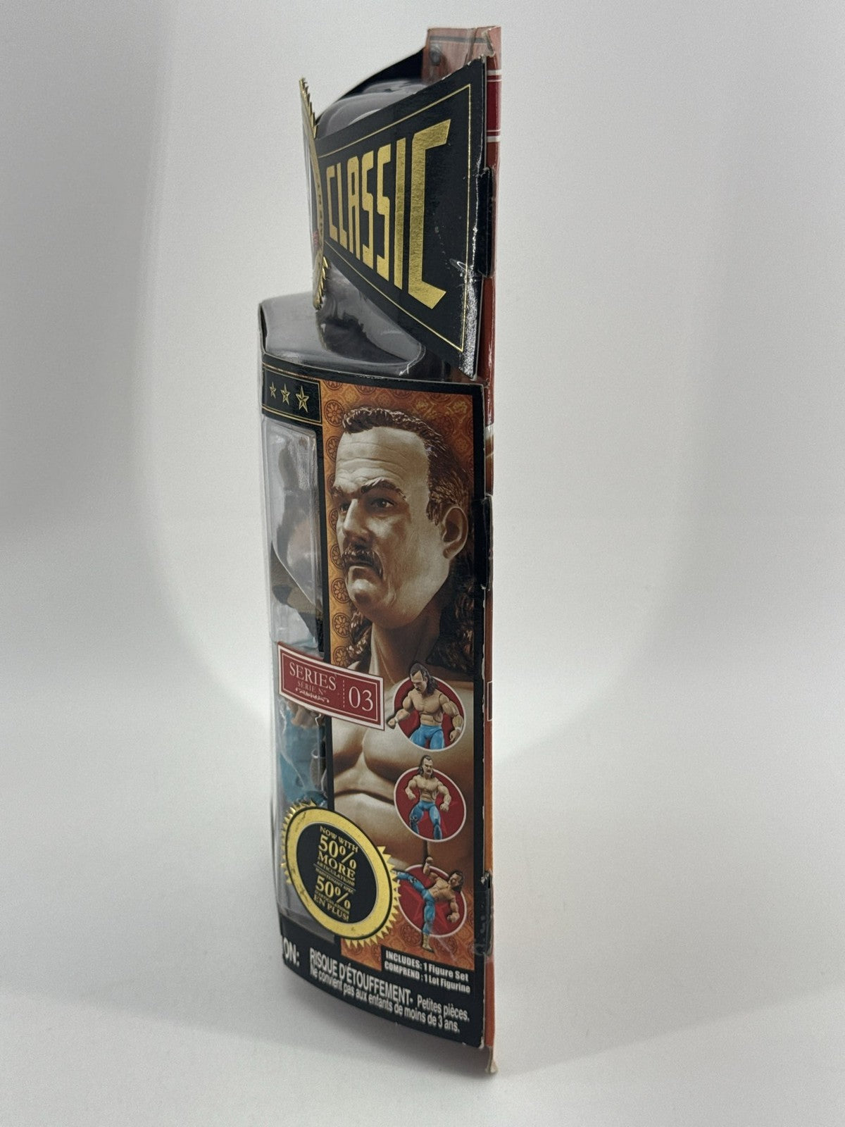 WWE Deluxe Classic Superstars Series 3 Jake The Snake Roberts Jakks Figure