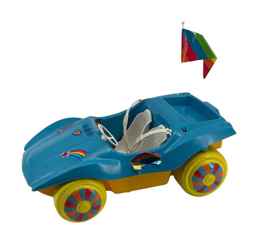 1983 Mattel Rainbow Brite Color Buggy Blue Conv. Car