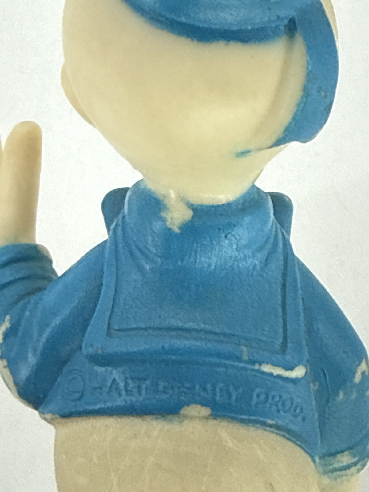 1978 Disney Donald Duck Gabriel CBS Vinyl Figure Squeeze Toy
