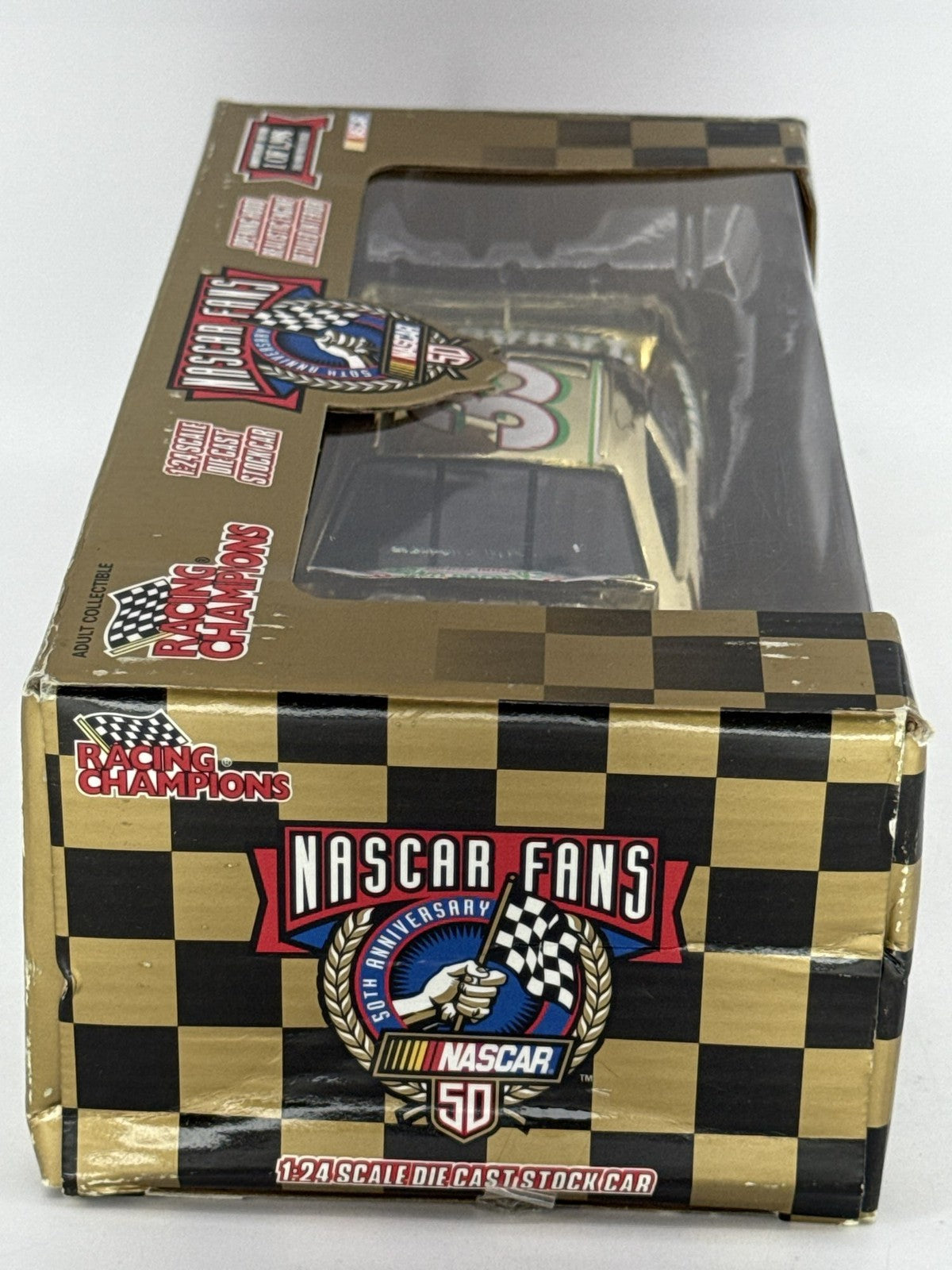 Racing Champions NASCAR #35 Tabasco 50th Anniv Gold 1:24 Diecast 1 of 1,998