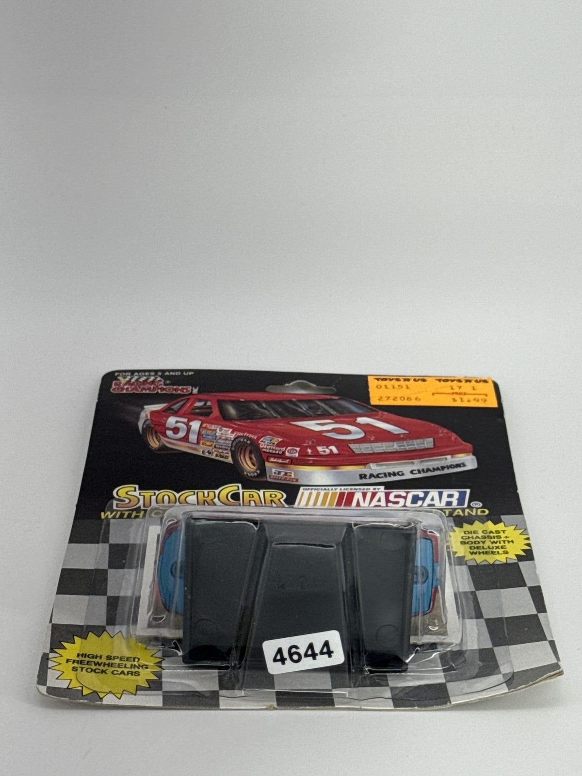 1991 Racing Champions NASCAR #43 Richard Petty Stock Car w/Card & Stand