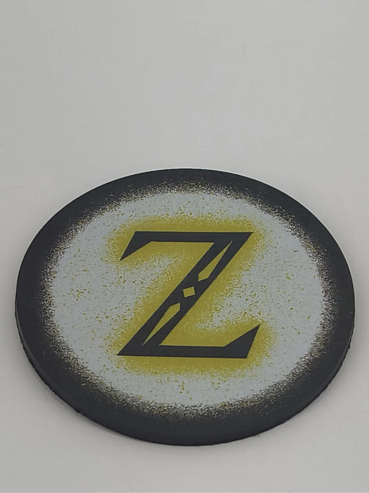 Zelda Symbol Rubber Drink Coaster Nintendo Gaming Decor Apparel Clothing