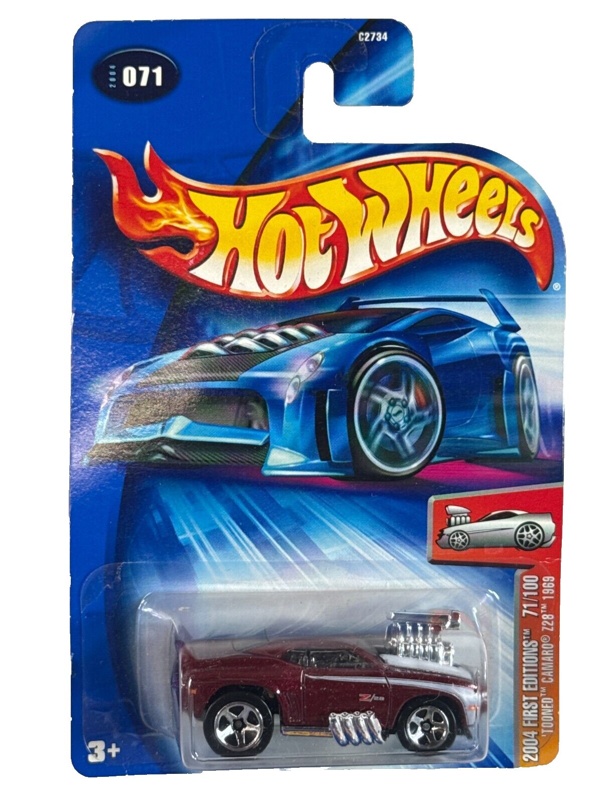 💥Hot Wheels 2004 First Editions Tooned Lot of 6 Die-Cast Cars Factory Sealed💥