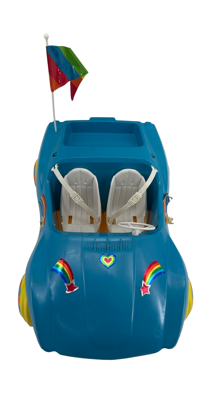 1983 Mattel Rainbow Brite Color Buggy Blue Conv. Car