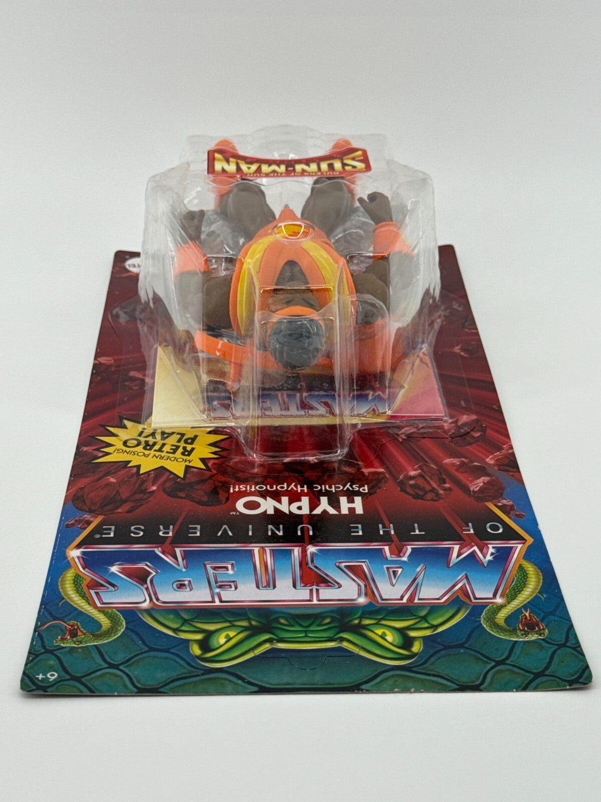 MOTU Origins HYPNO 2023 Sun-Man Retro Play Action Figure Rulers of the Sun Matte