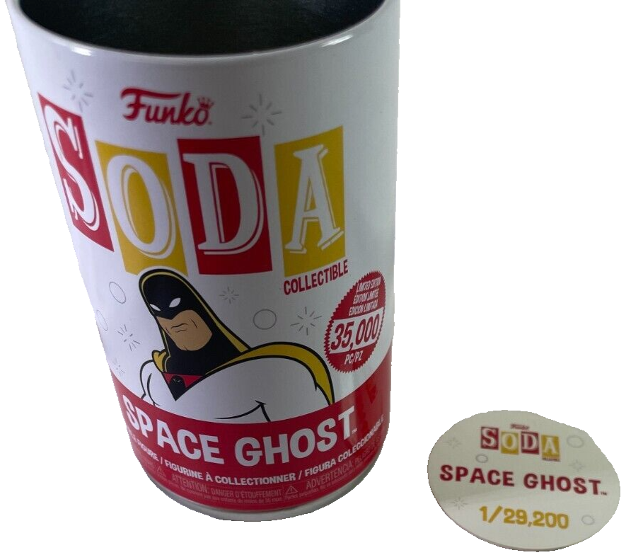 🛸 Funko Vinyl Soda SPACE GHOST - 2023 Limited Edition (35,000 pcs) - COMMON!