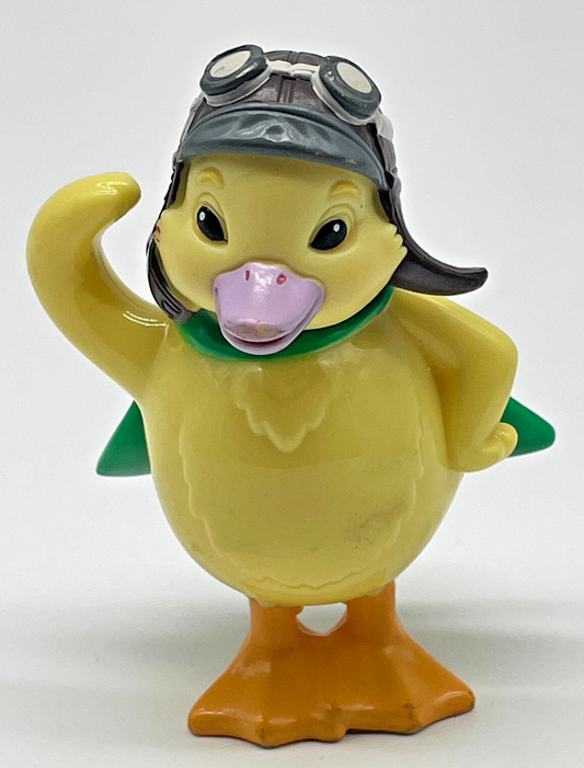 Wonder Pets Ming Ming Duck Bobble Head Figure 3.75" Mattel 2007 Cape Helmet
