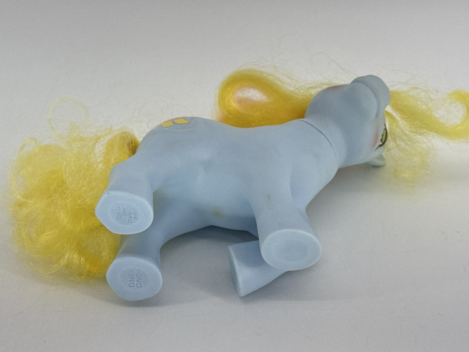 1984 G1 MLP Magic Message Blue Cuddles Bear