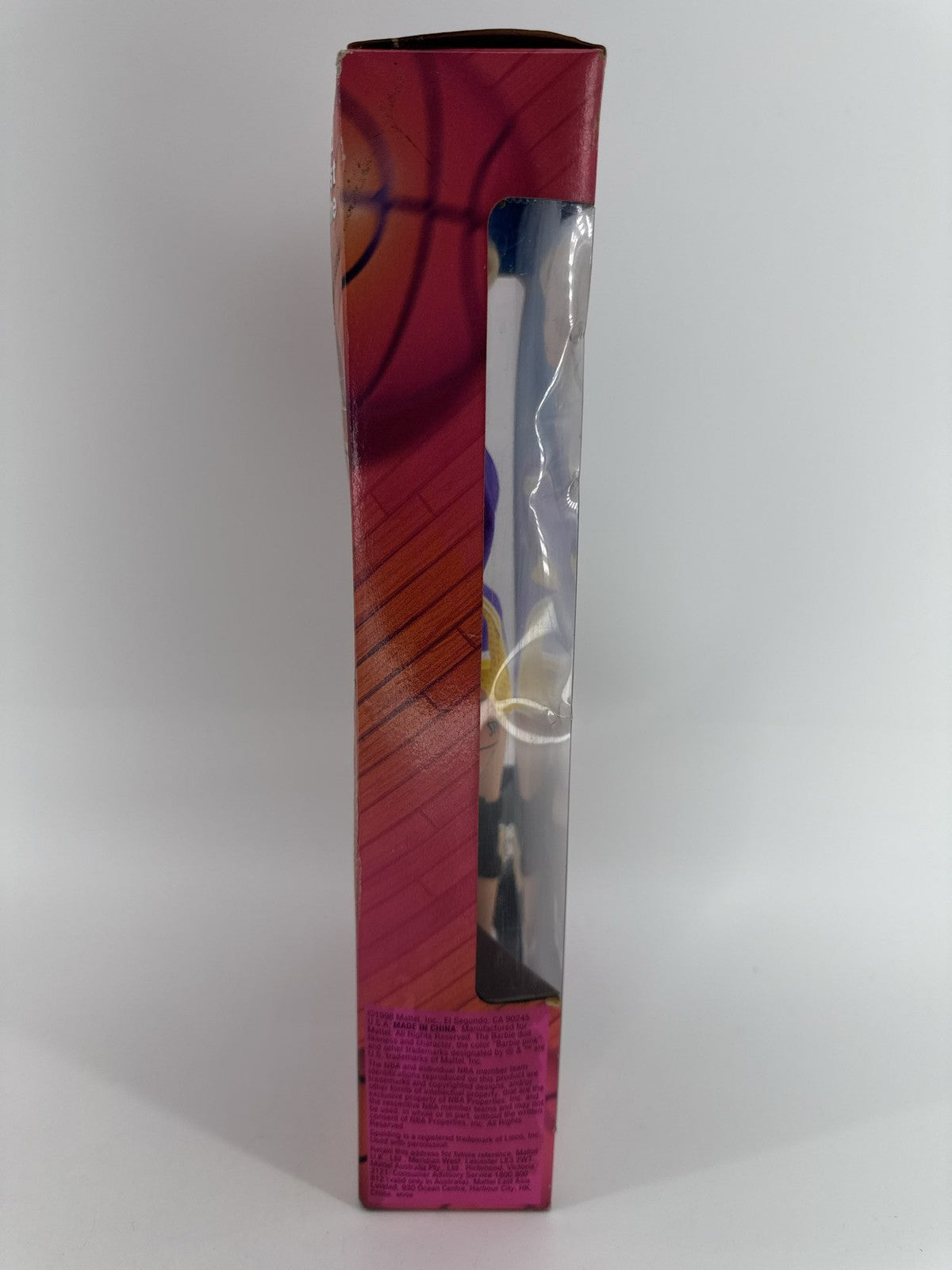 1998 Barbie NBA Los Angeles Lakers Doll Mattel #20704 Blonde Authentic Uniform