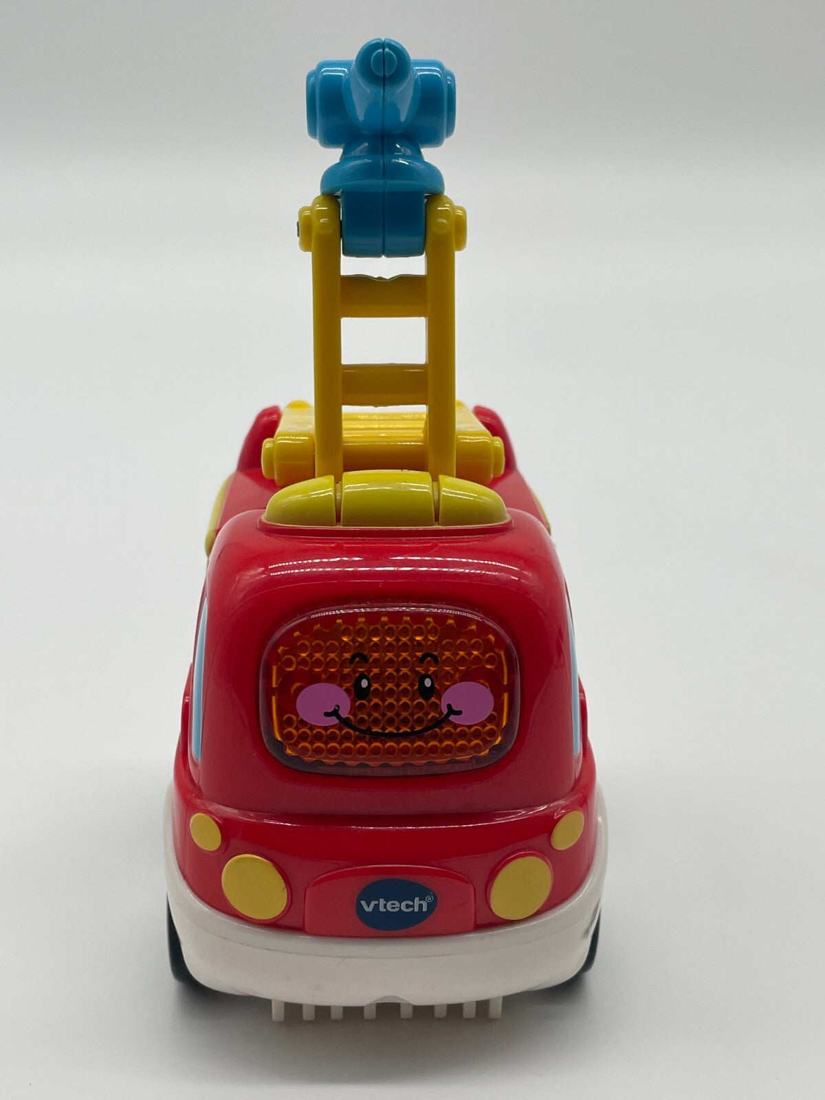 VTech Go Go Smart Wheels Red Fire Truck Tall Ladder Lights Sounds Toy Car