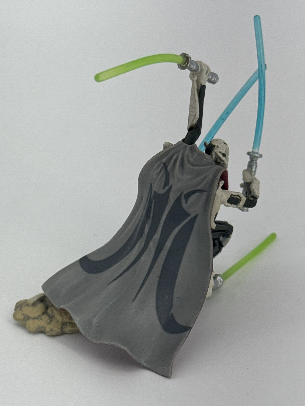 Star Wars Saga Collection General Grievous 4 Lightsabers & Aayla Secura Figures