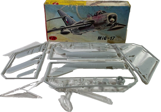 KP MiG-17 PF 1:72 Scale Model Kit Vintage Soviet Fighter Open Box RARE 1940