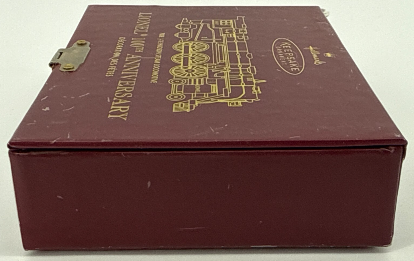 🎄 Hallmark Lionel 700E J-1E Hudson Steam Locomotive Ornament 100th Anniversary