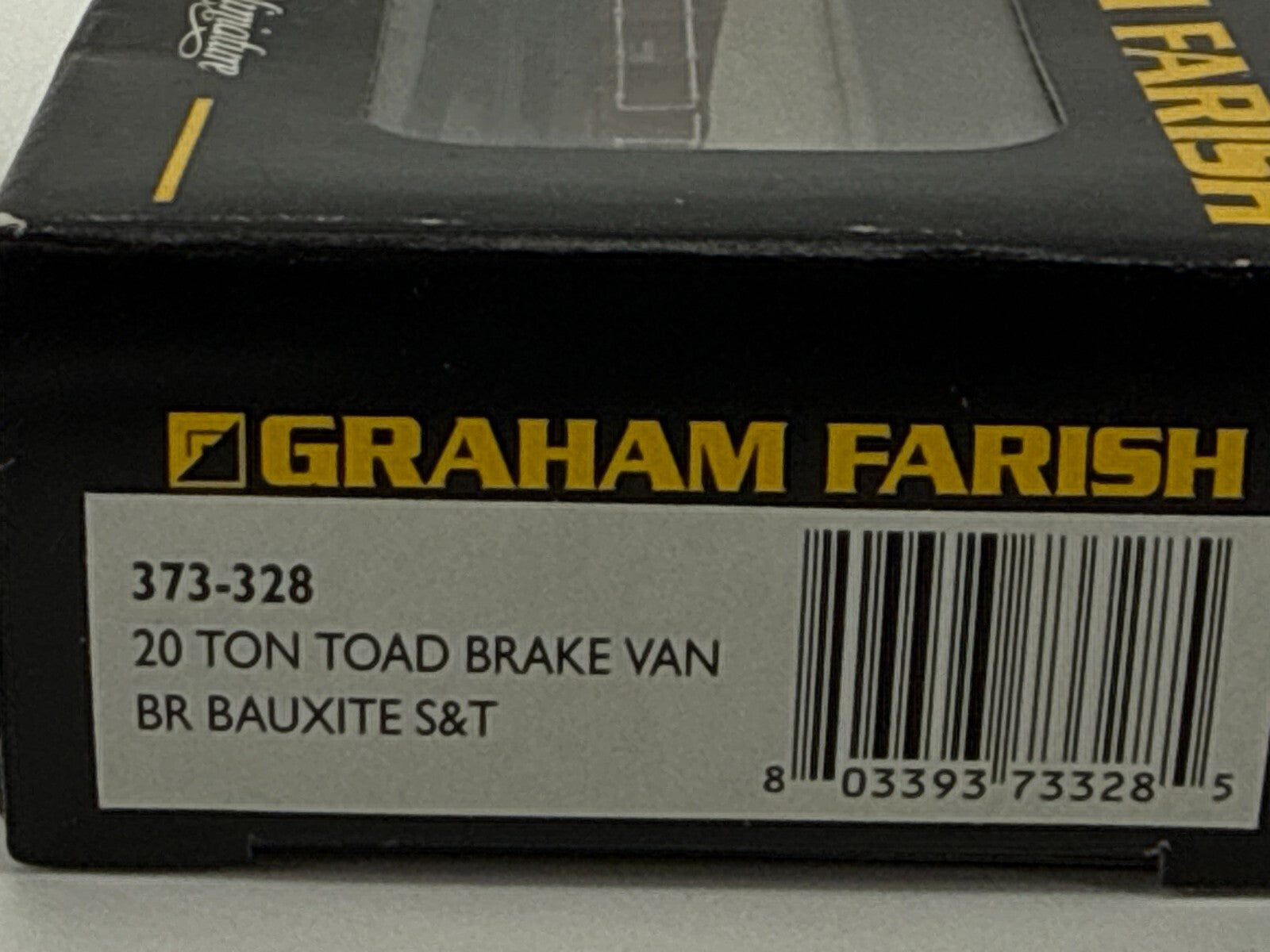 Graham Farish N Scale 373-328 20 Ton Toad Brake Van BR Bauxite S&T USED w/ Box